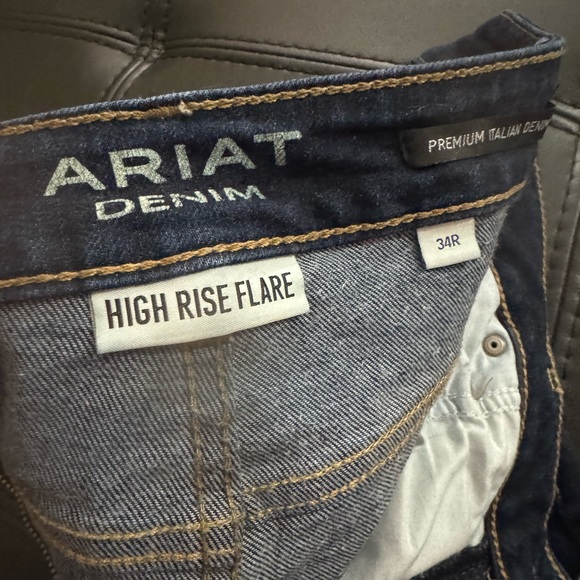 Ariat High Rise Flare Jean 34/R - Picture 4 of 4